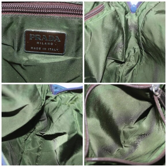 PRADA Shoulder Bag Nylon Navy Auth hk1116 - Picture 15 of 16